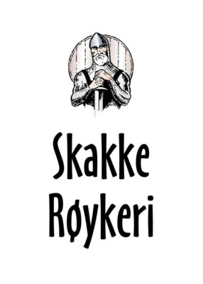 Skakke Røykeri logo